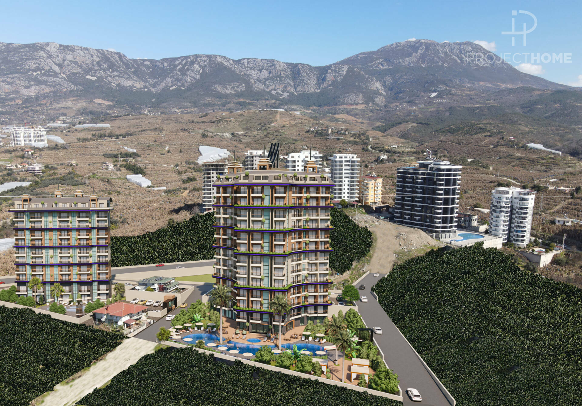 Продажа penthouse в Mahmuts, Alanya, Турция 105м², №04607-2P - фото 2