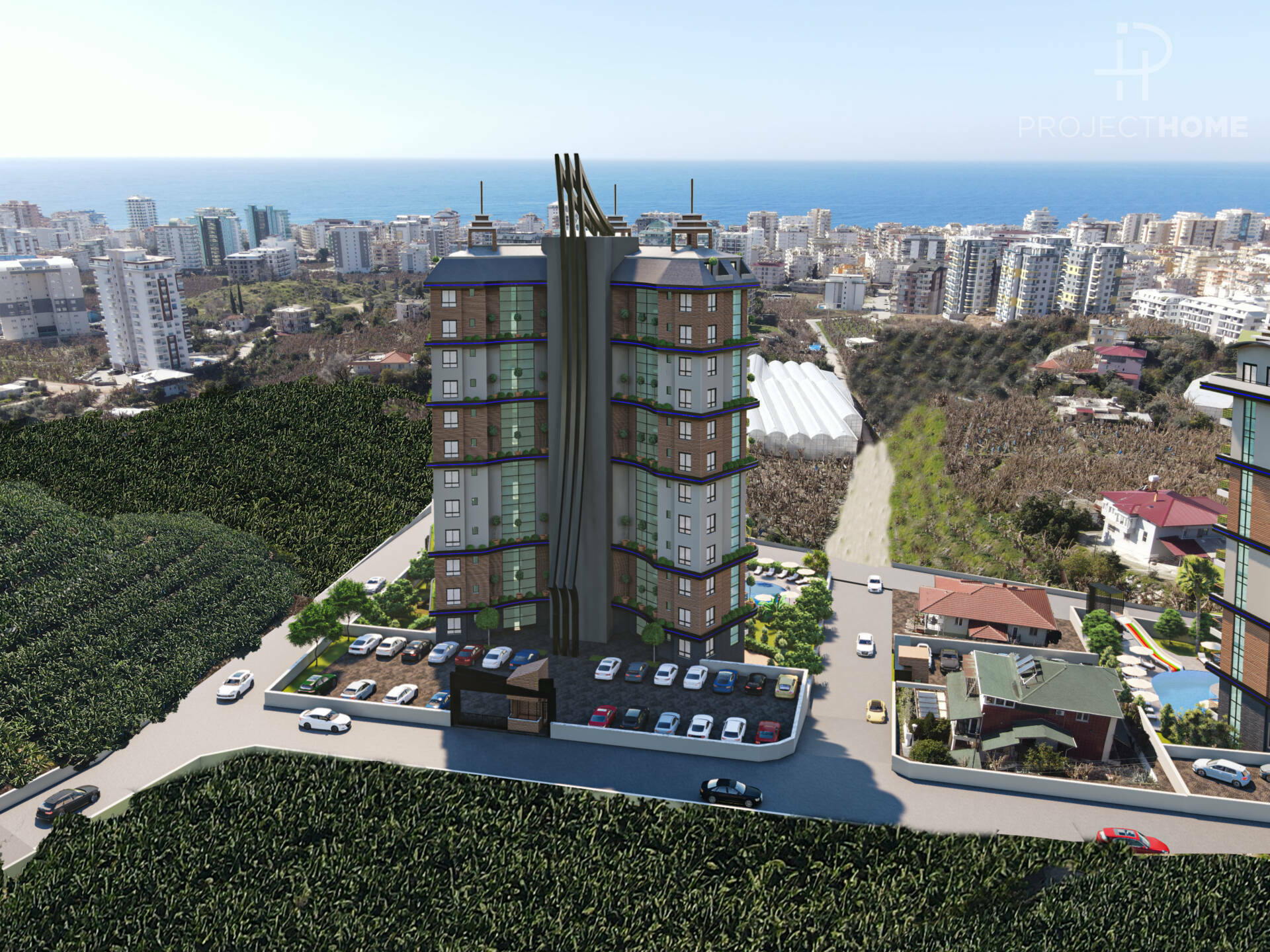 Продажа penthouse в Mahmuts, Alanya, Турция 122м², №04607-3P - фото 2