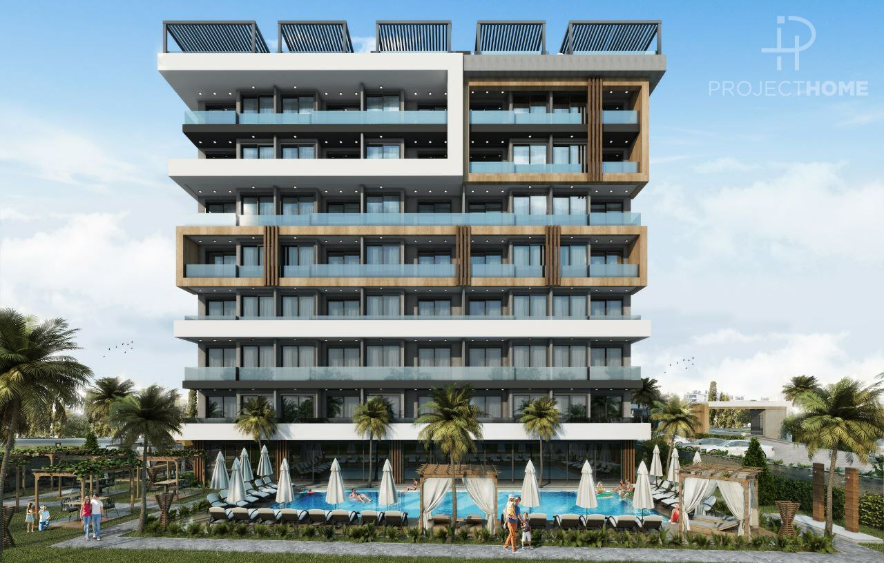 Продажа apartments в Avsallar, Alanya, Турция 40м², №90047-1 - фото 2