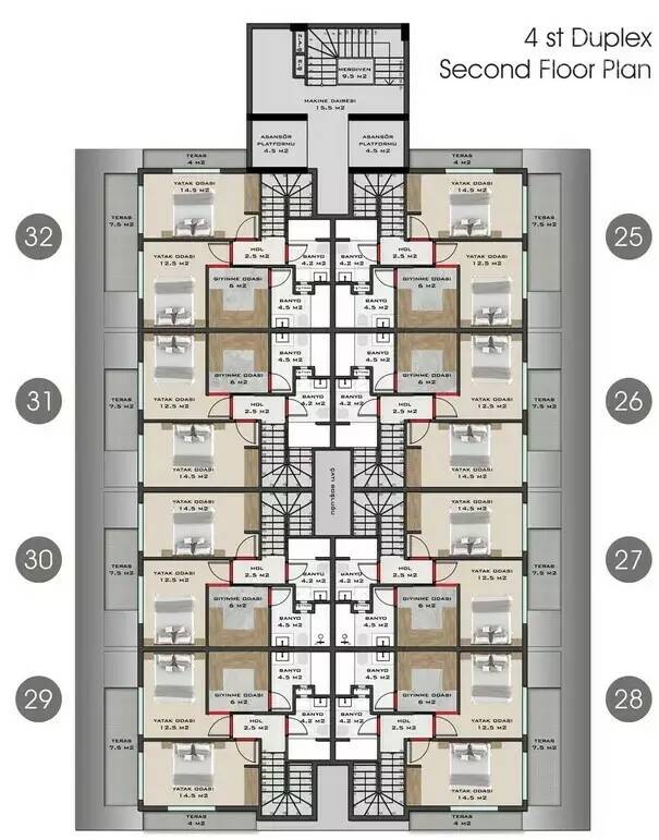 Продажа penthouse в Mahmuts, Alanya, Турция 70м², №03907-2P - фото 4