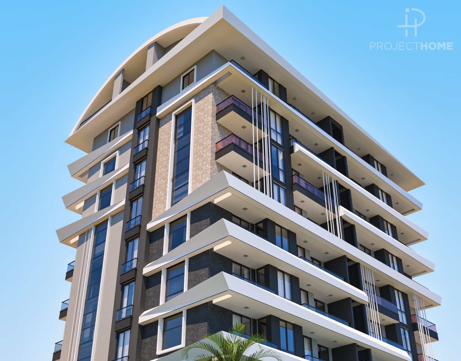 Продажа penthouse в Center of Alanya, Alanya, Турция 128м², №06901-3P - фото 2