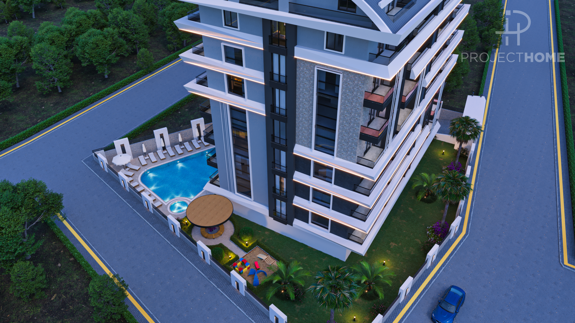 Продажа penthouse в Center of Alanya, Alanya, Турция 123м², №06901-2P - фото 2