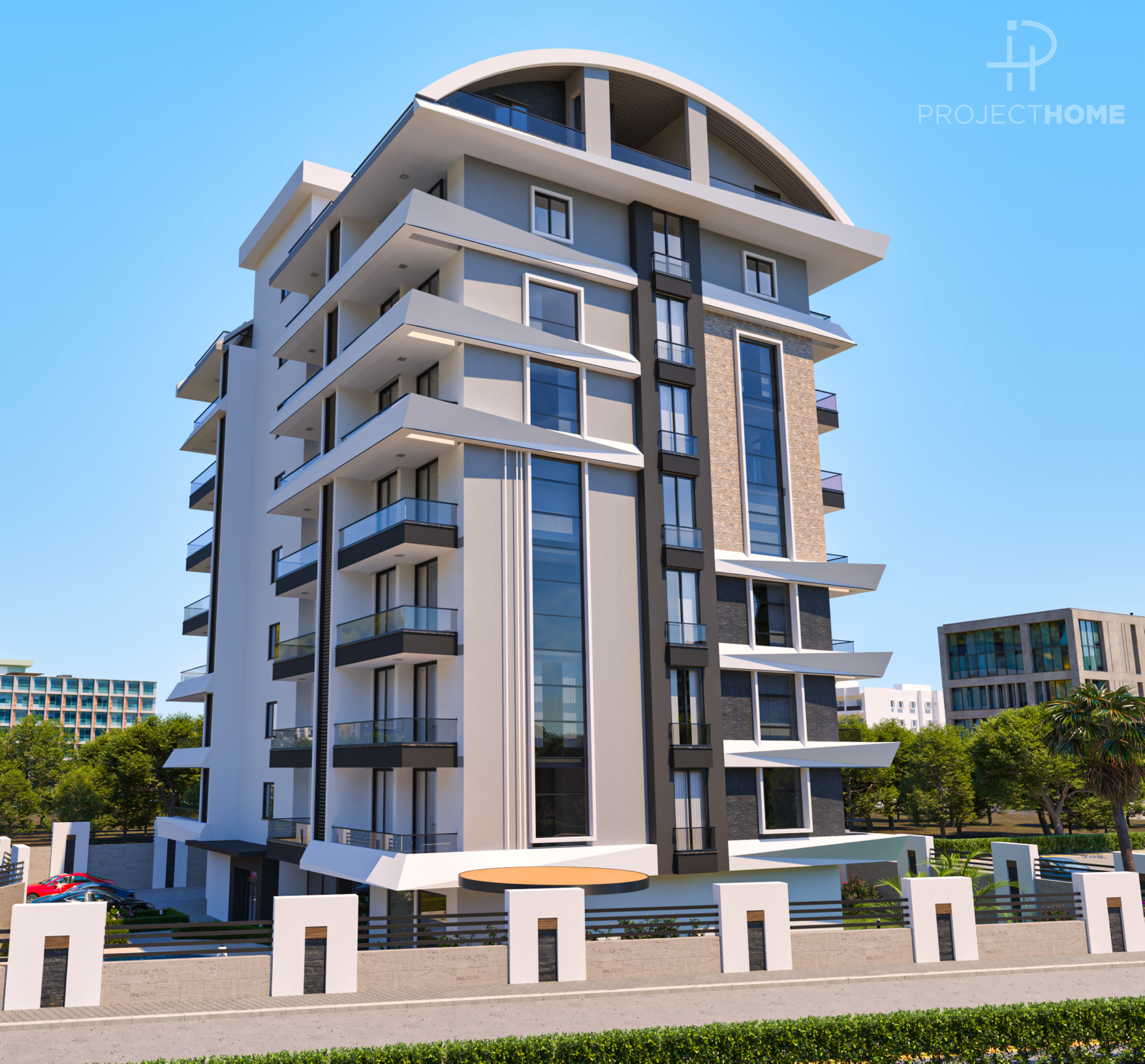 Продажа penthouse в Center of Alanya, Alanya, Турция 128м², №06901-3P - фото 2