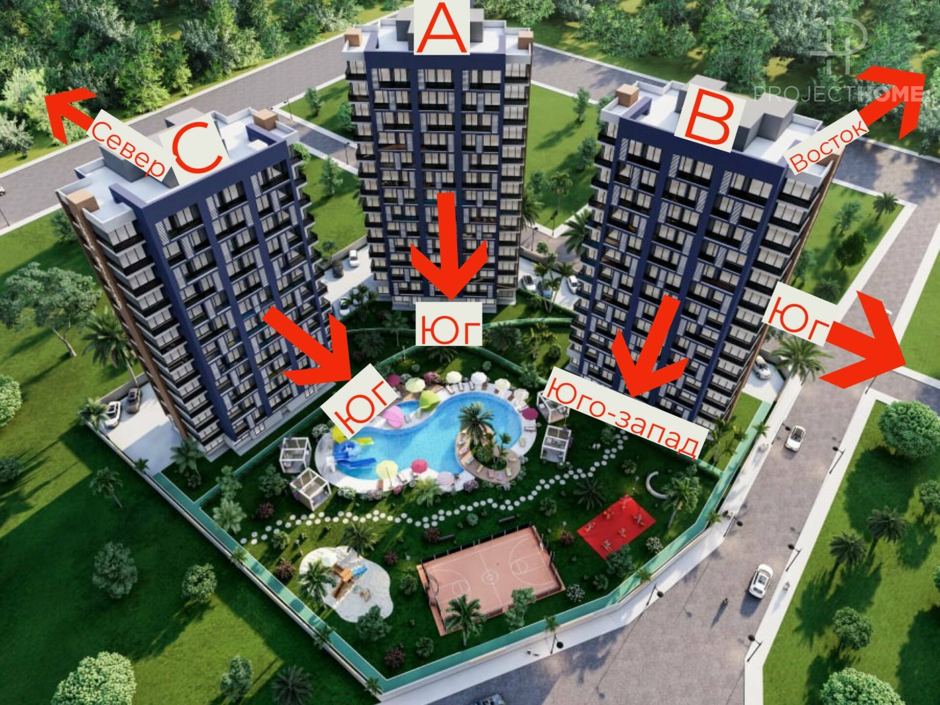 Продажа apartments в teje, Mersin, Турция 77м², №07001-2 - фото 2