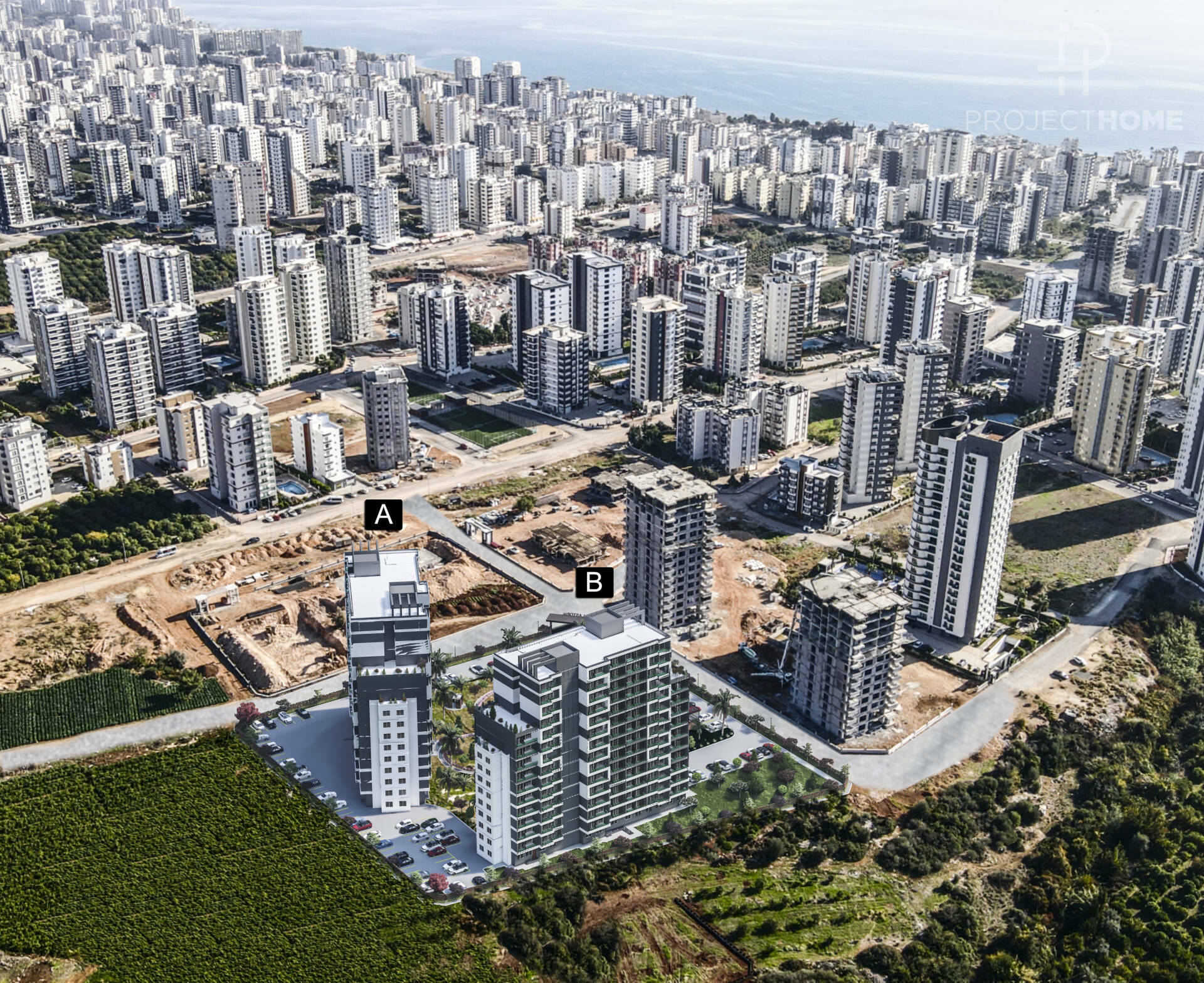 Продажа apartments в Mezitli, Mersin, Турция 58м², №07205-1 - фото 2