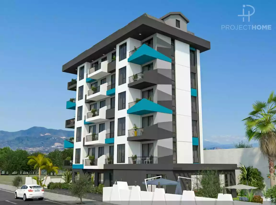 Продажа apartments в Avsallar, Alanya, Турция 57м², №07106-2 - фото 2