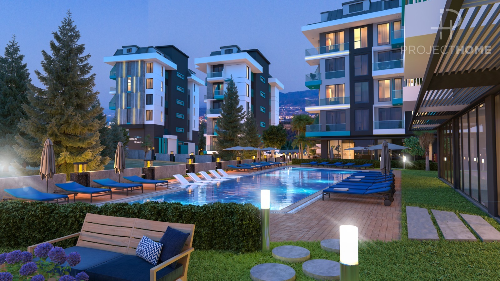 Продажа apartments в Center of Alanya, Alanya, Турция 70м², №07103-2 - фото 2