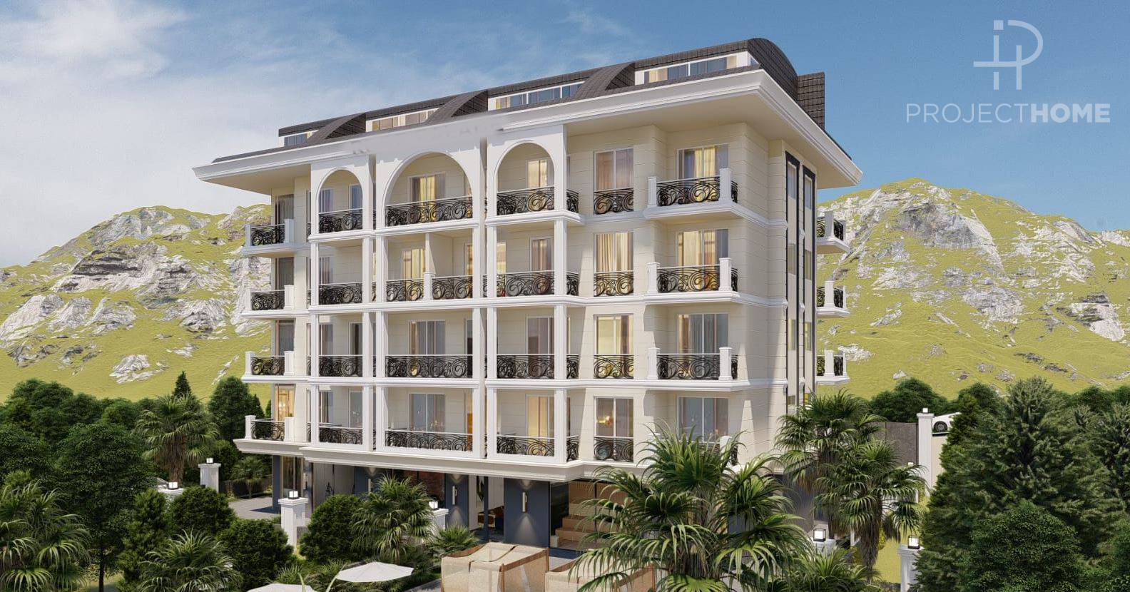 Продажа apartments в Demirtash, Alanya, Турция 53м², №05216-1 - фото 2