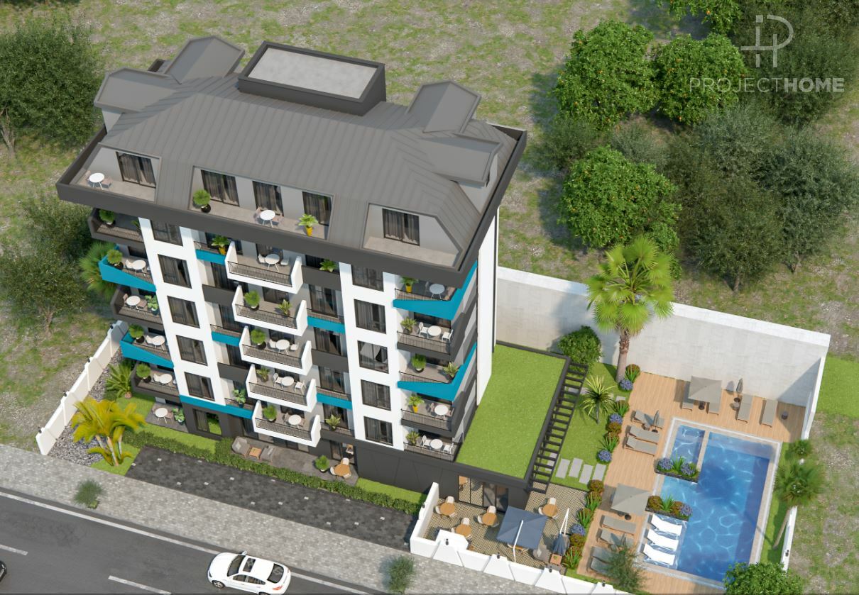 Продажа apartments в Avsallar, Alanya, Турция 57м², №07106-2 - фото 2