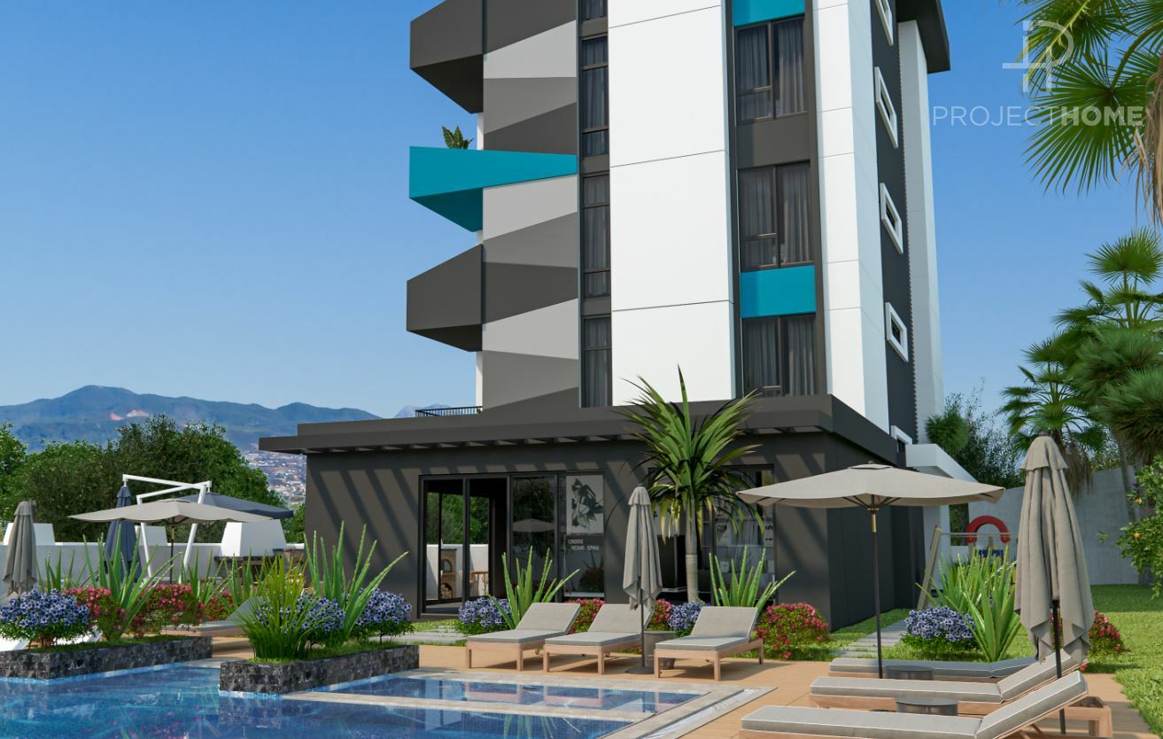 Продажа apartments в Avsallar, Alanya, Турция 57м², №07106-2 - фото 2