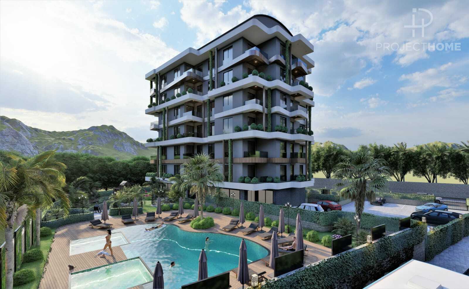 Продажа apartments в Avsallar, Alanya, Турция 59м², №07108-1 - фото 2