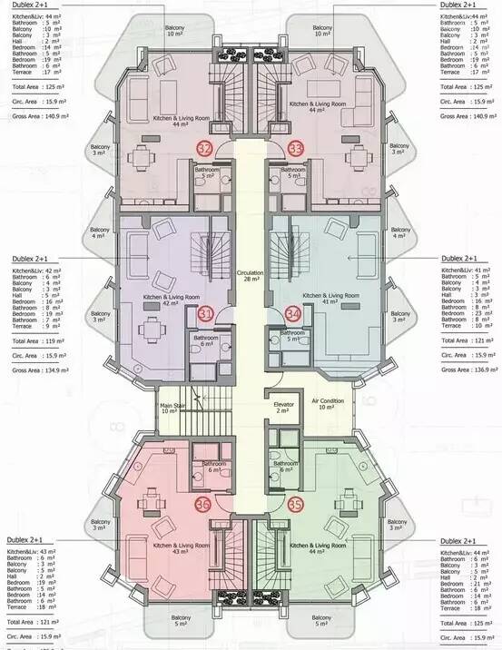 Продажа penthouse в Mahmuts, Alanya, Турция 136м², №03908-2P - фото 3