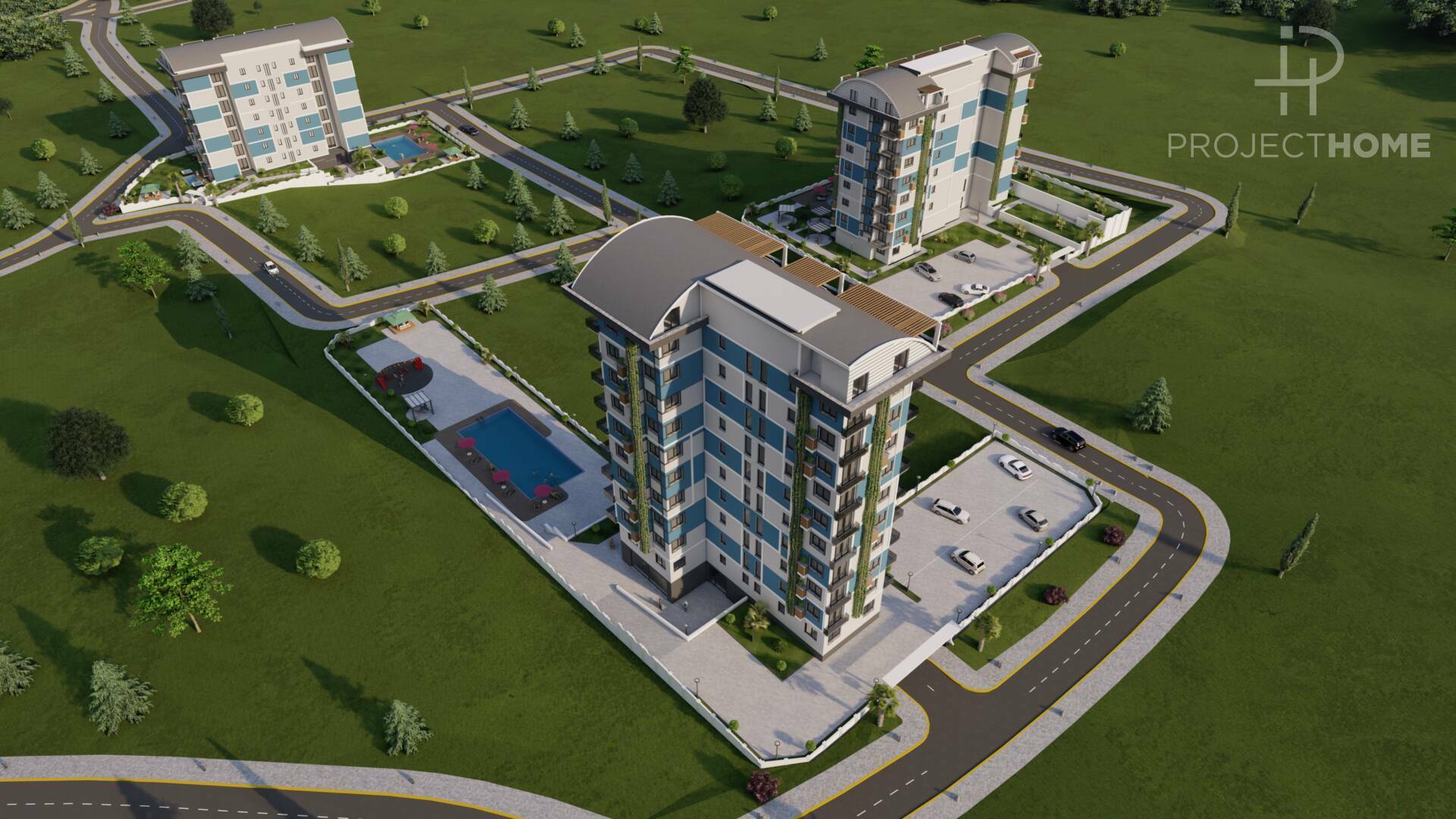 Продажа apartments в Demirtash, Alanya, Турция 40м², №07113-1G - фото 2