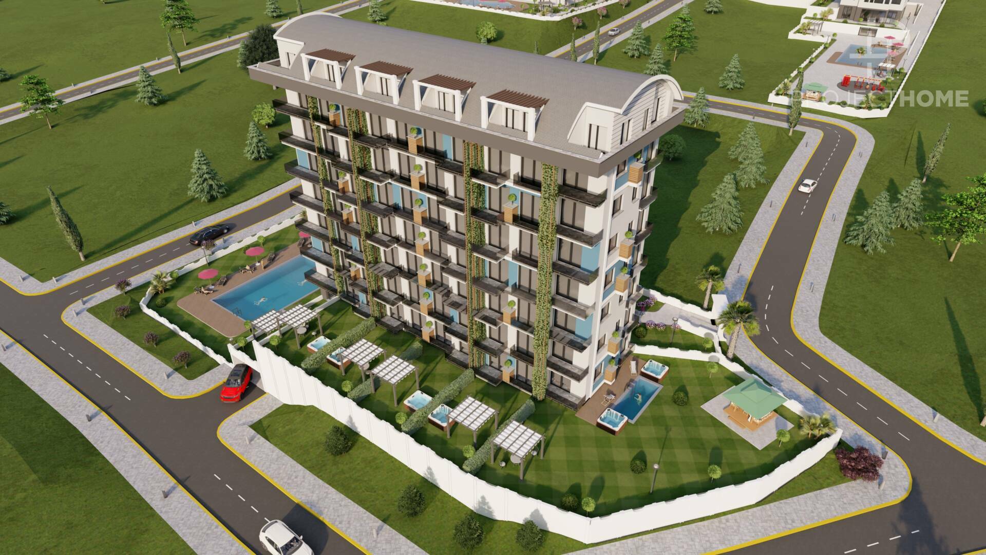 Продажа apartments в Demirtash, Alanya, Турция 63м², №07112-2 - фото 2