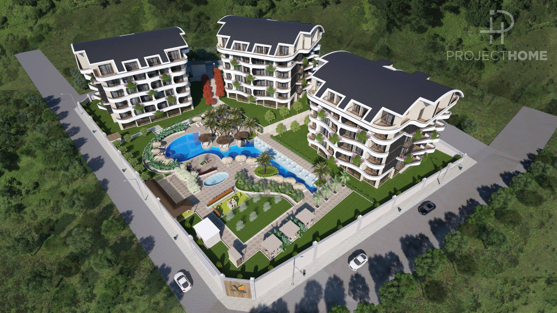 Продажа apartments в Oba, Alanya, Турция 47м², №02802-1 - фото 2