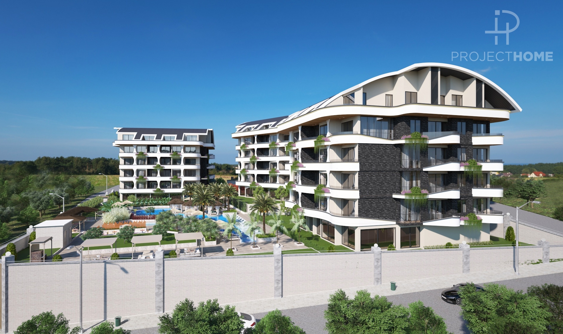 Продажа apartments в Oba, Alanya, Турция 47м², №02802-1 - фото 2