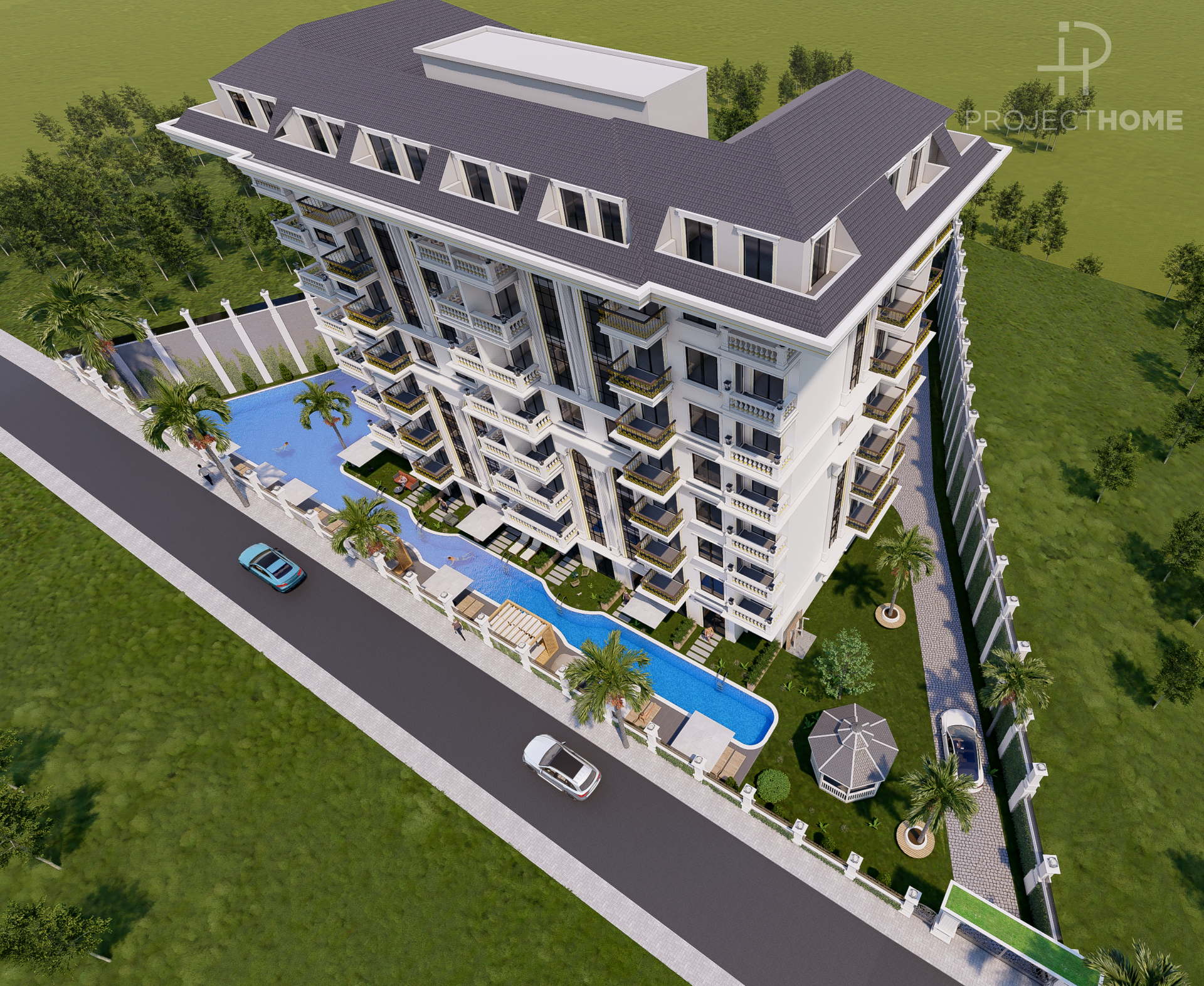 Продажа apartments в Avsallar, Alanya, Турция 44м², №07305-1 - фото 2