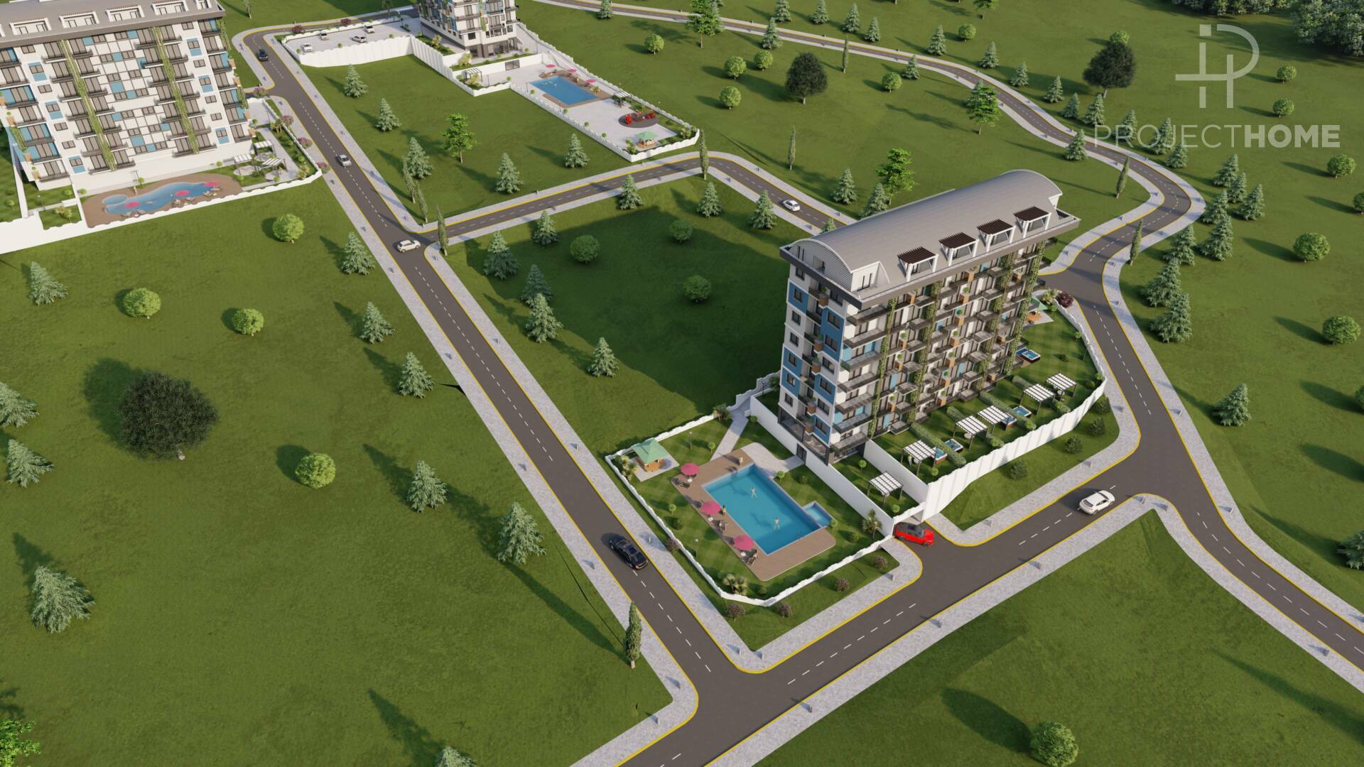 Продажа apartments в Demirtash, Alanya, Турция 56м², №07113-2 - фото 2