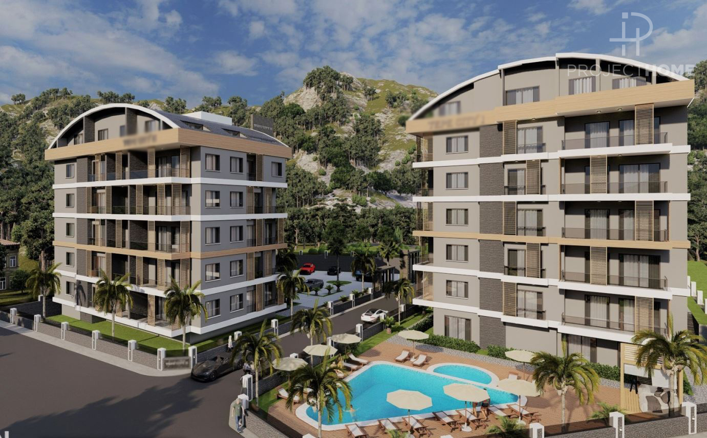 Продажа apartments в Chiplakly, Alanya, Турция 58м², №05222-1 - фото 1