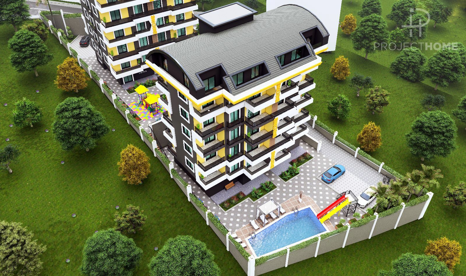 Продажа apartments в Chiplakly, Alanya, Турция 60м², №05221-1 - фото 2