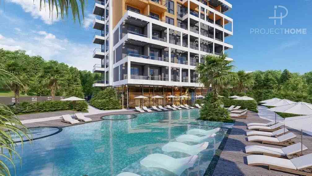 Продажа apartments в Tosmur, Alanya, Турция 48м², №03402-1 - фото 2