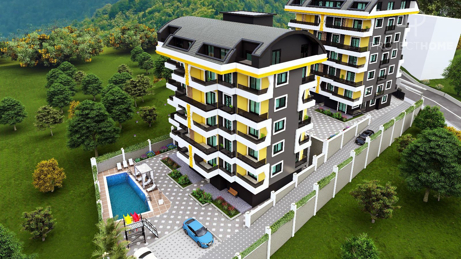 Продажа penthouse в Chiplakly, Alanya, Турция 125м², №05221-2P - фото 1