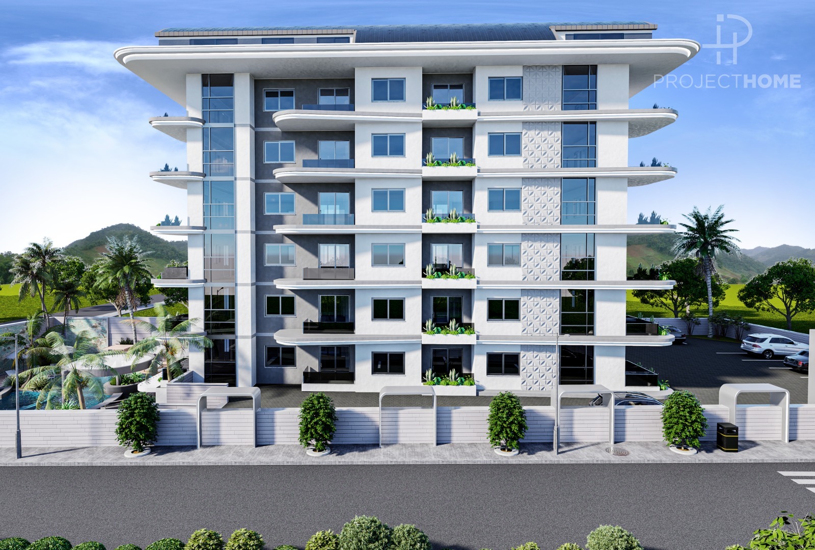 Продажа apartments в Gazipasa, Alanya, Турция 55м², №04707-1 - фото 2