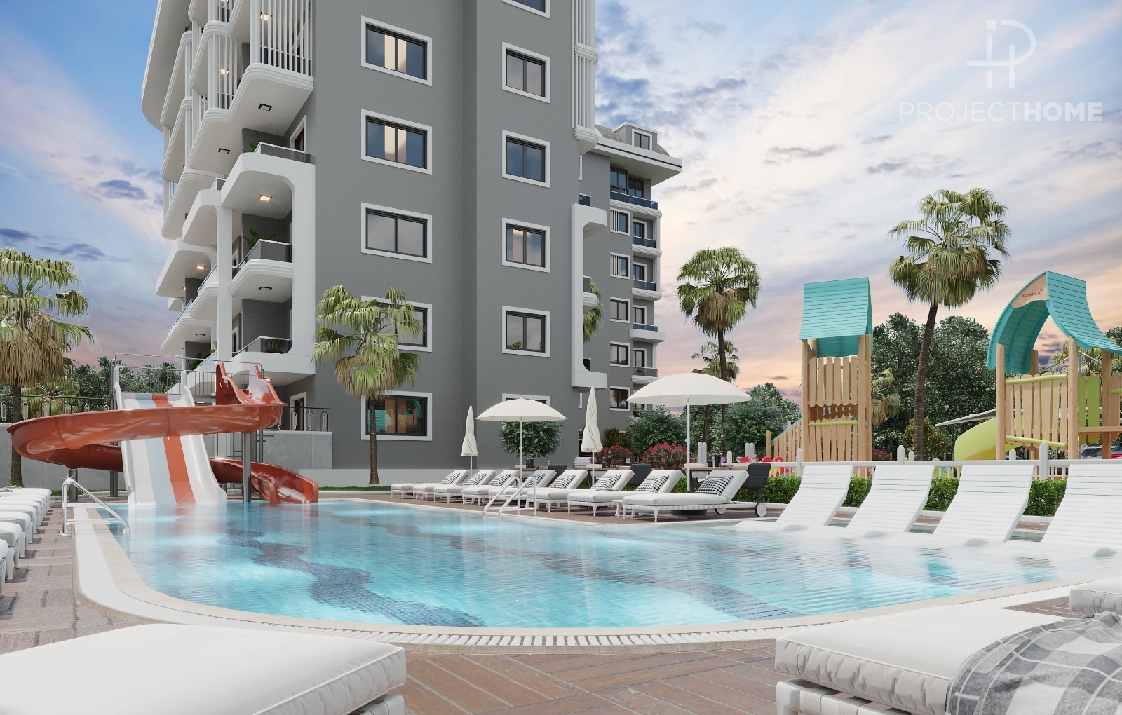 Продажа penthouse в Payallar, Alanya, Турция 78м², №07303-2P - фото 2