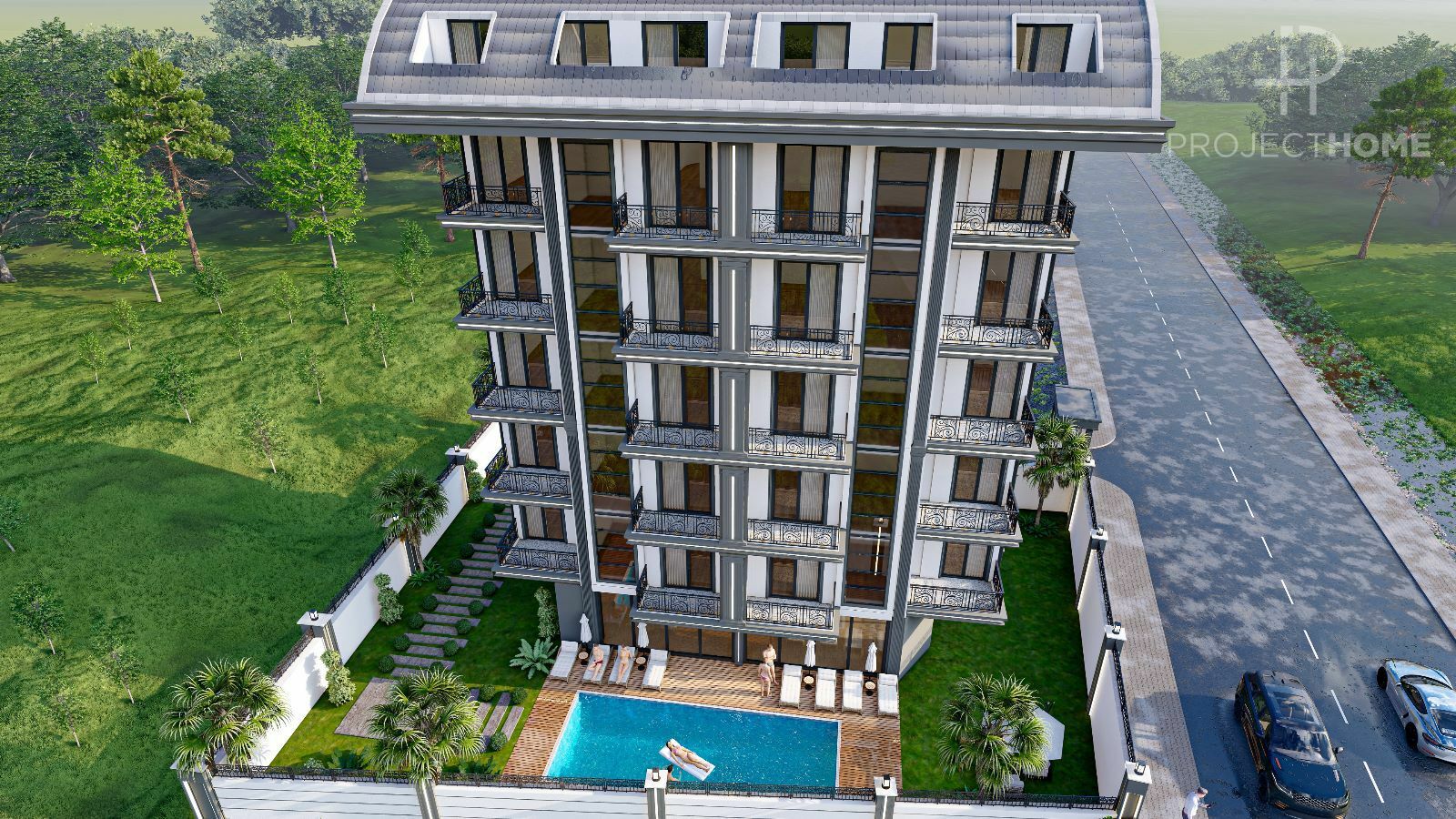 Продажа penthouse в Avsallar, Alanya, Турция 94м², №07302-2P - фото 2