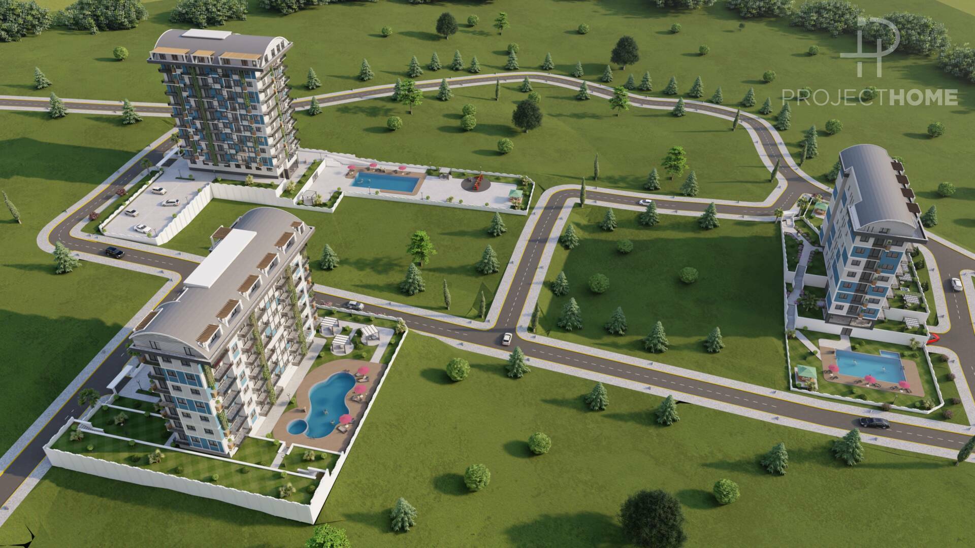 Продажа apartments в Demirtash, Alanya, Турция 39м², №07112-1 - фото 2