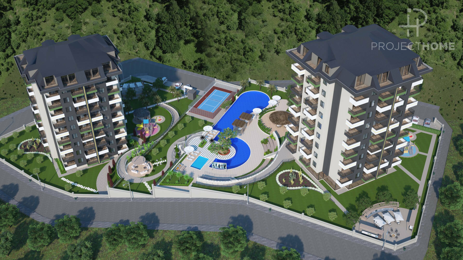 Продажа apartments в Demirtash, Alanya, Турция 46м², №02804-1 - фото 2