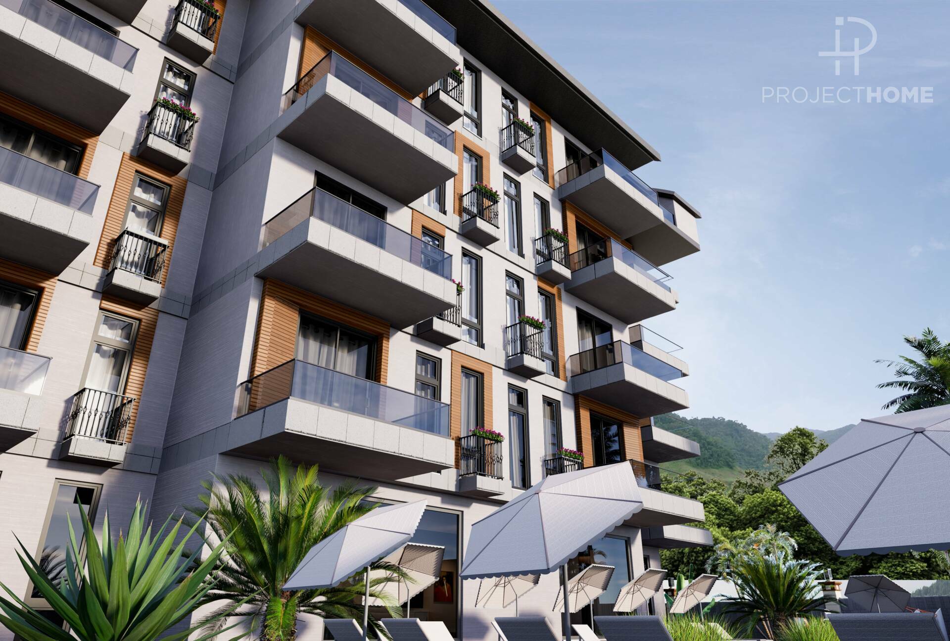 Продажа apartments в Oba, Alanya, Турция 50м², №03910-1 - фото 2