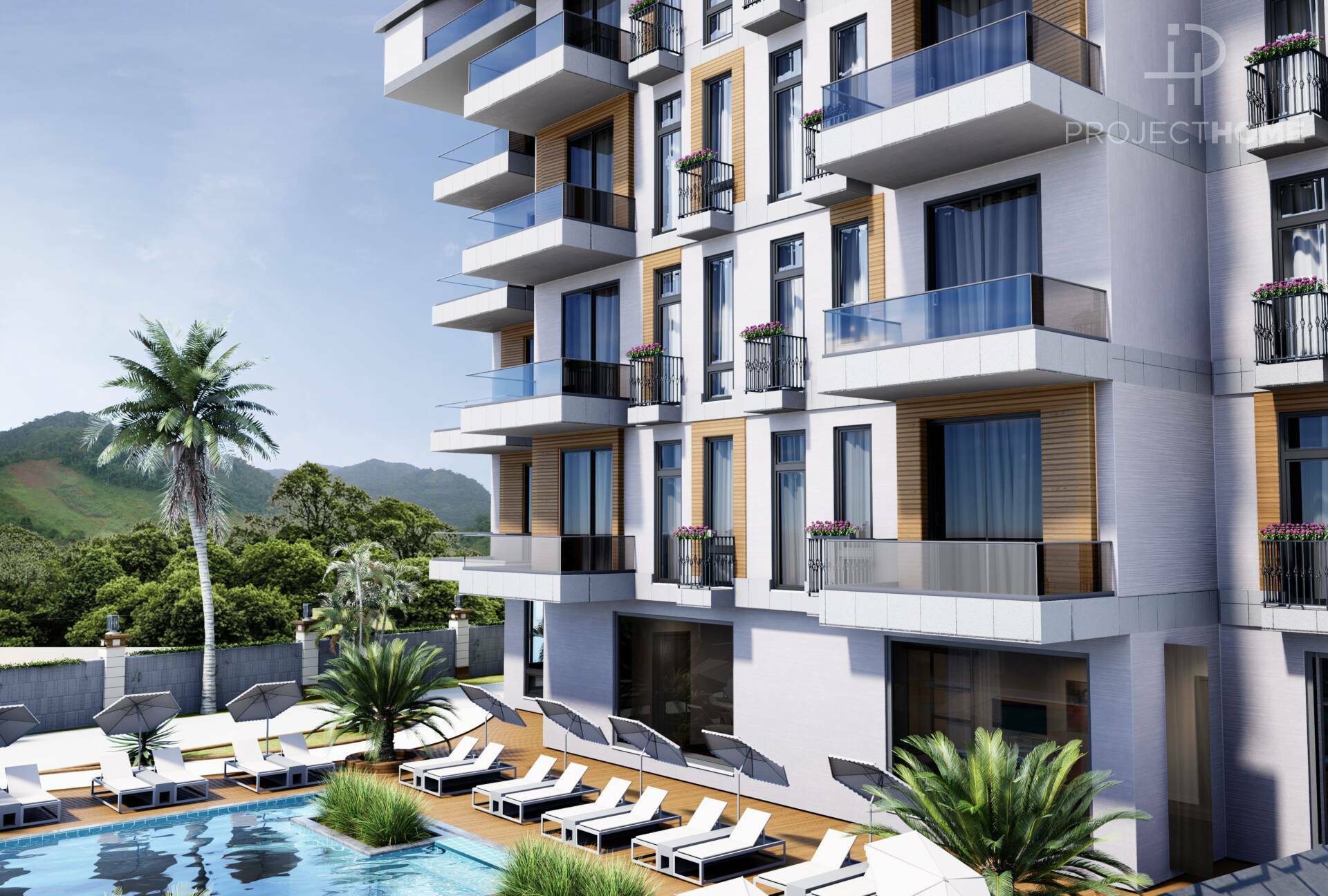 Продажа apartments в Oba, Alanya, Турция 50м², №03910-1 - фото 1