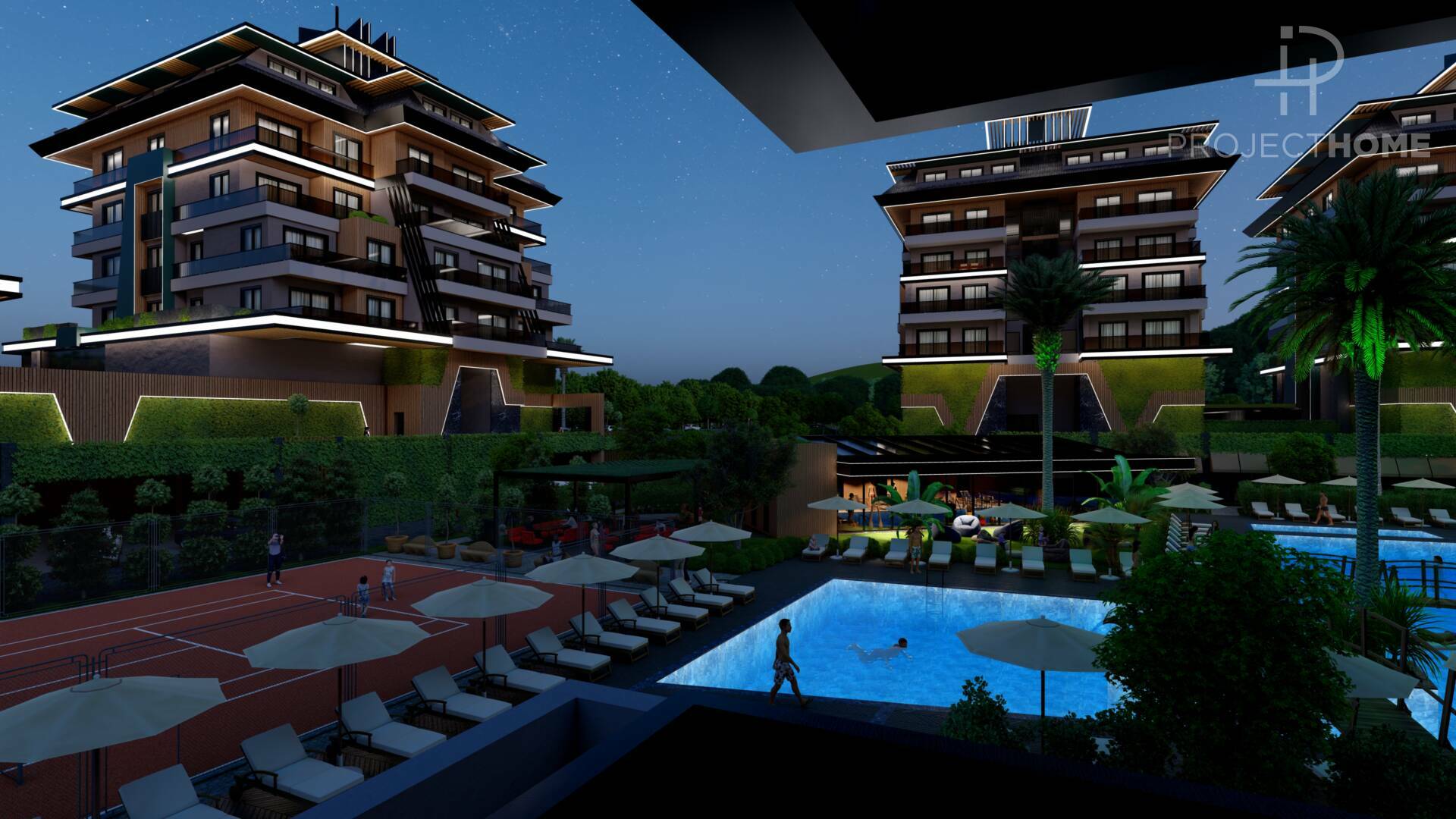 Продажа apartments в Cursed, Alanya, Турция 56м², №03001-1 - фото 2