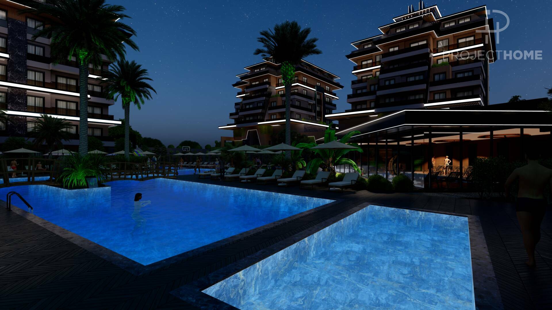 Продажа apartments в Cursed, Alanya, Турция 56м², №03001-1 - фото 2