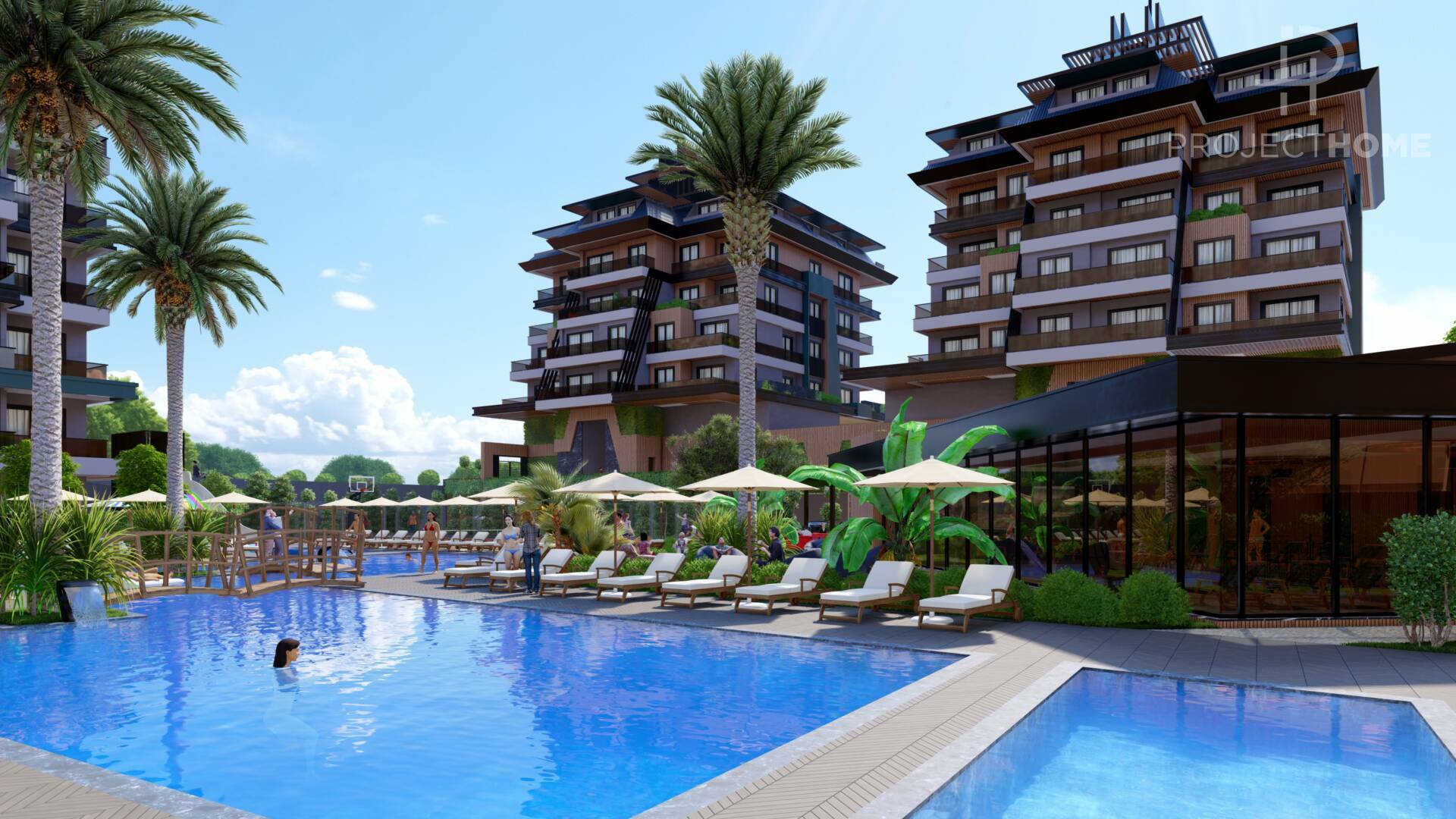 Продажа penthouse в Cursed, Alanya, Турция 118м², №03001-2P - фото 1