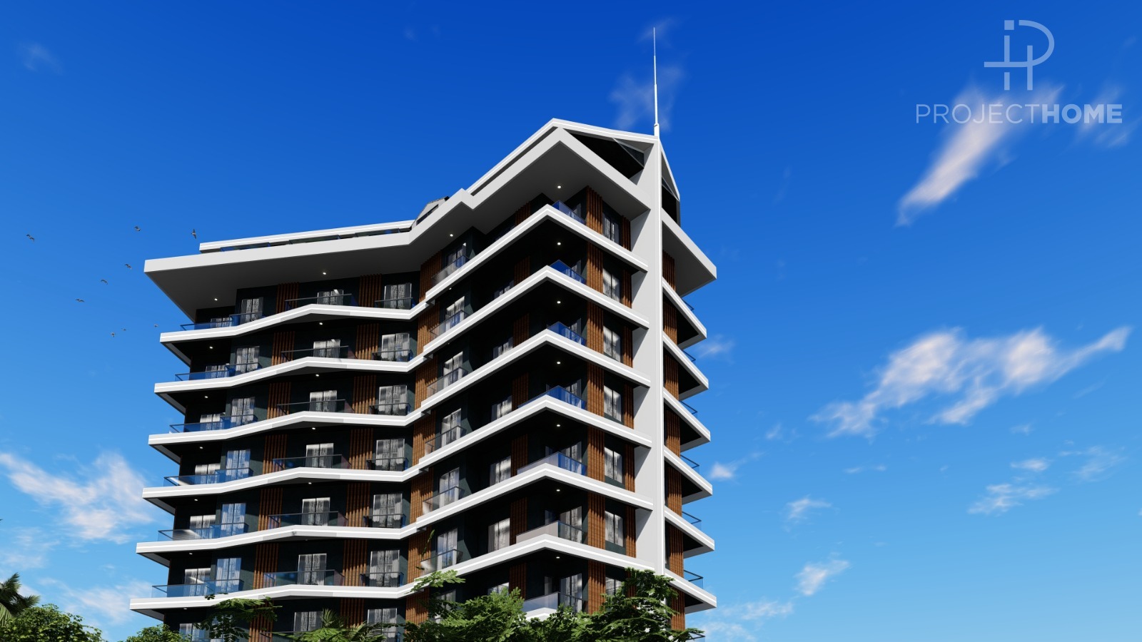 Продажа apartments в Avsallar, Alanya, Турция 60м², №01606-1 - фото 2