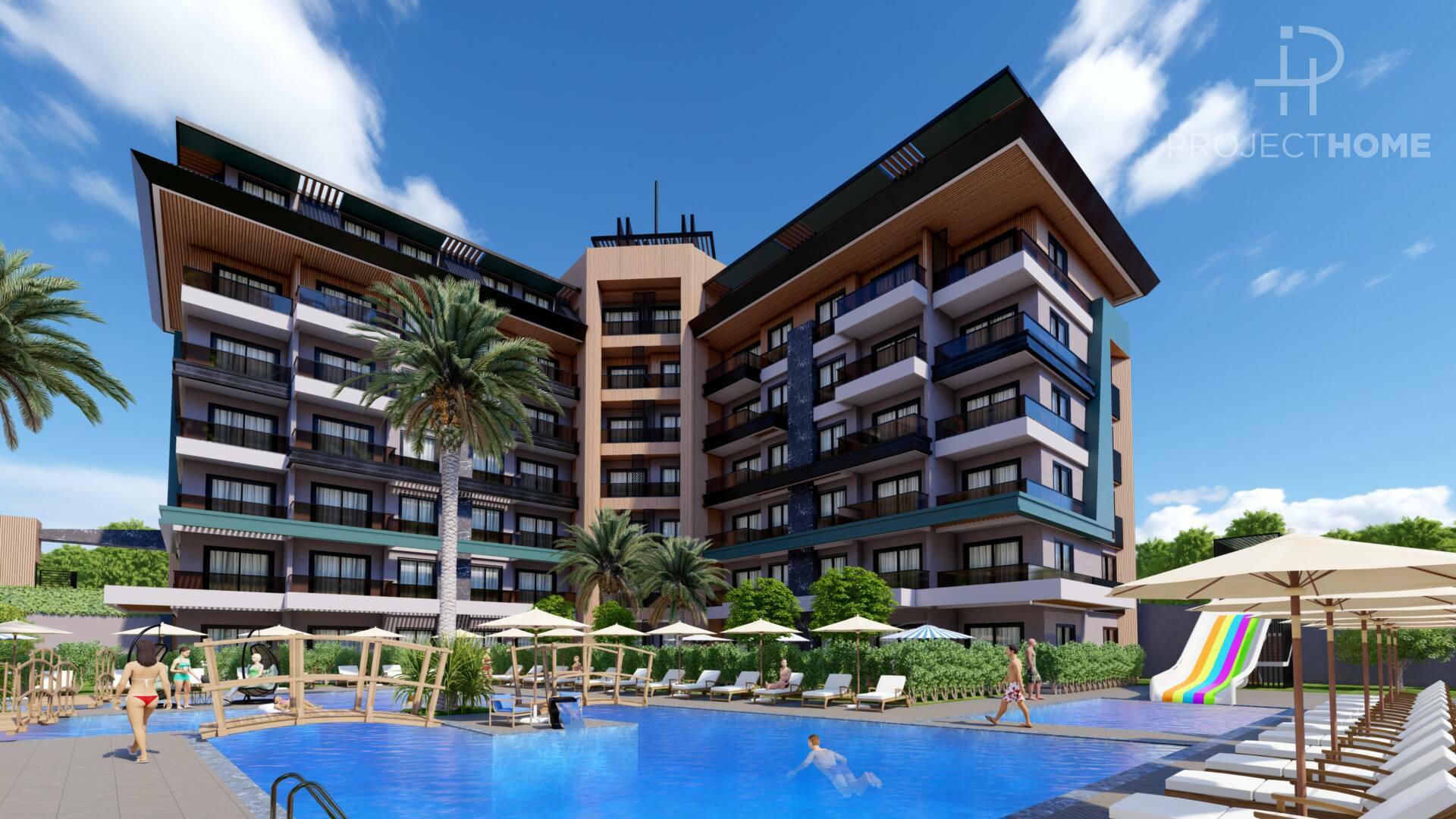 Продажа apartments в Cursed, Alanya, Турция 56м², №03001-1 - фото 2